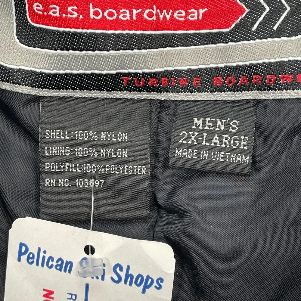 Turbine Boardwear Cargo Snow Pants Men's Size 2XL (Fits 42X33) 3206B T408 NWT